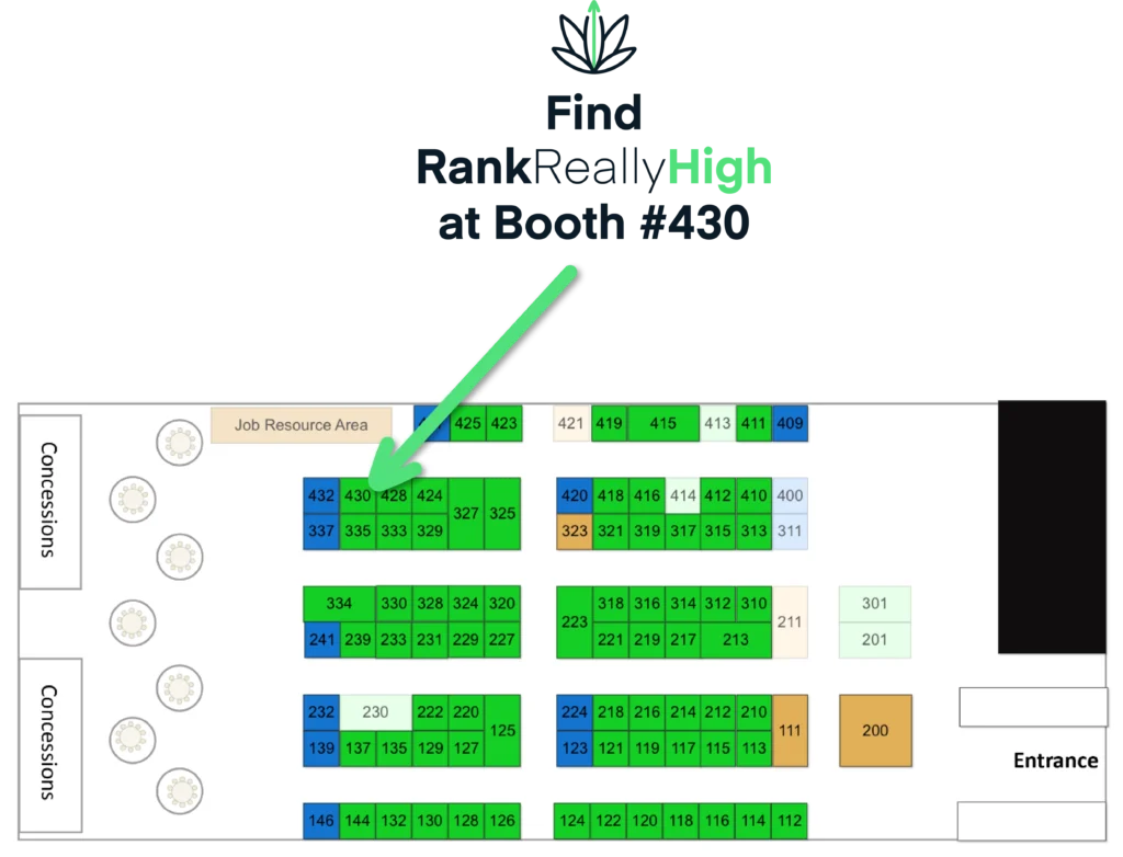 Find Rank Really High at NECANN Illinois at booth #420